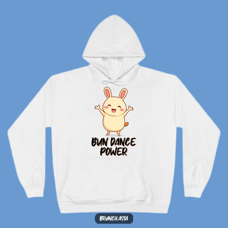 Cozy Funny Bao Bun Jigging Hoodie - Warmth & Wiggle Gift!