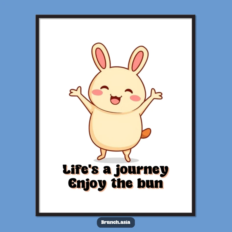 Funny Bao Bun Art: Free Printable Jigging Character Wall Decor