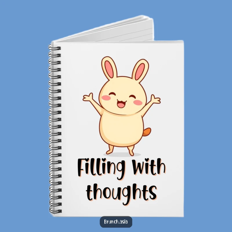 Funny Bao Bun Jigging Notebook - Jots Down Your Groovy Ideas!