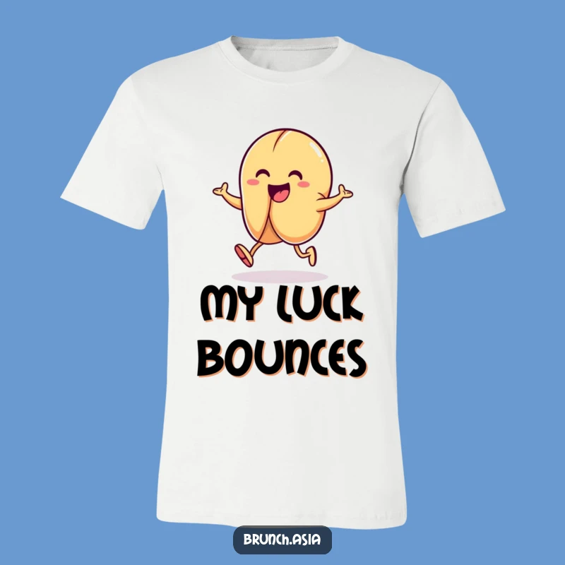 Funny Fortune Cookie Hopping T-Shirt - Unleash Your Lucky Style!