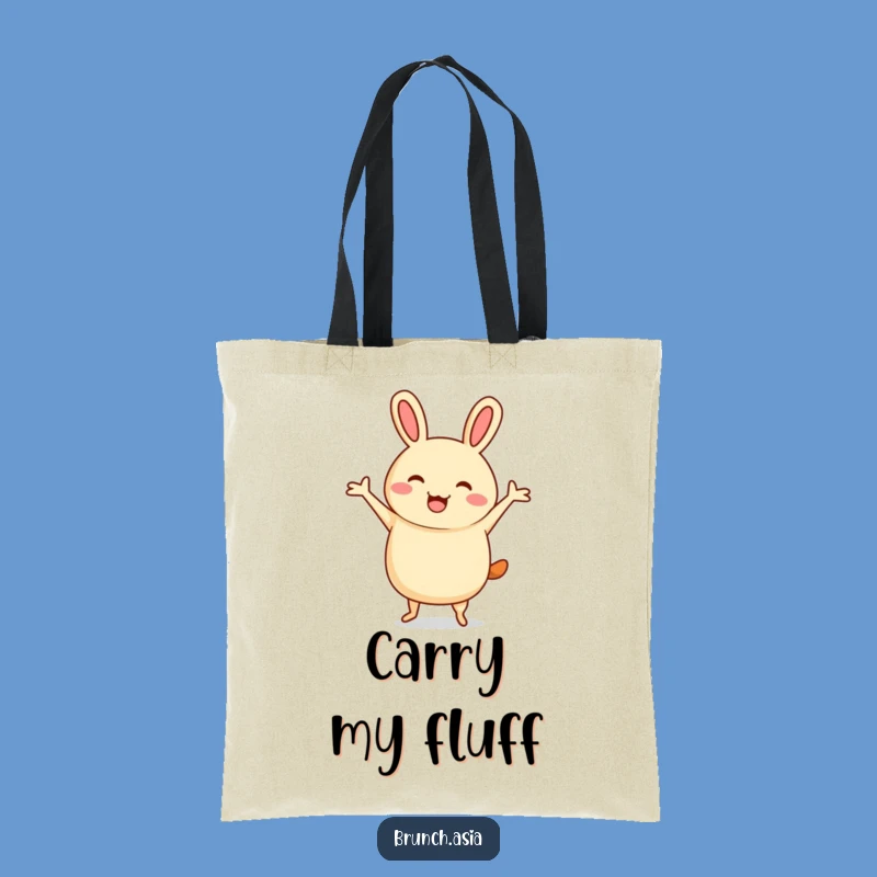 Funny Bao Bun Jigging Tote Bag - Carry Your Funky Moves!
